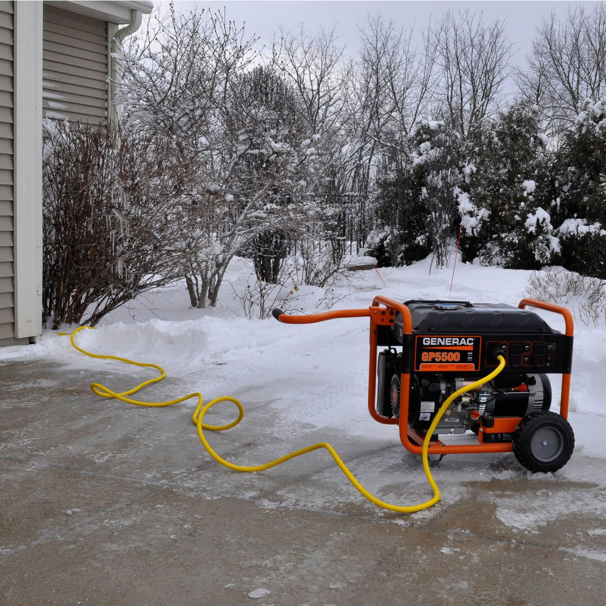 Five Tips to Prepare Your Portable Generator for Winter Weather