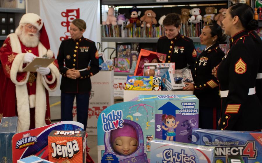 Marine Toys for Tots Announces Record-Breaking Year!