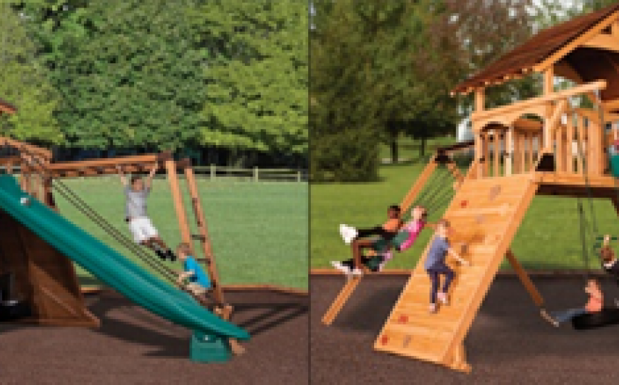Swing into Spring With a Backyard Playground