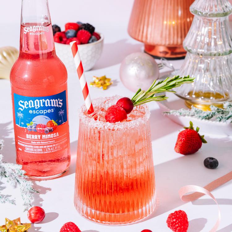 Have a Berry Merry Holiday Brunch with Seagram’s Escapes